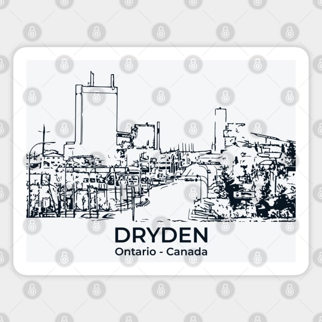Dryden - Ontario Magnet by Lakeric